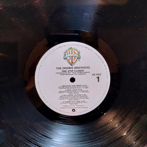 The Doobie Brothers One Step Closer Vinyl Record HS 3452 1980 - Picture 4 of 5
